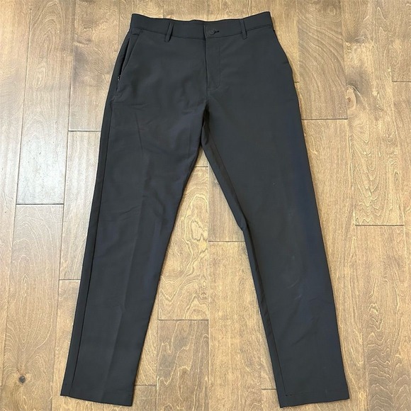 Banana Republic Other - Banana Republic Men's Black Dress Pants Size‎ 32 Tapered Leg Formal